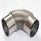 Coating Galvanized Stainless Steel Tubing Elbows High Corrosion Resistance