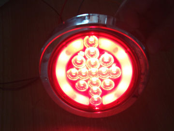 Round Trailer Truck Light 24V Flashing Brightness LED Marker Lamps for Truck